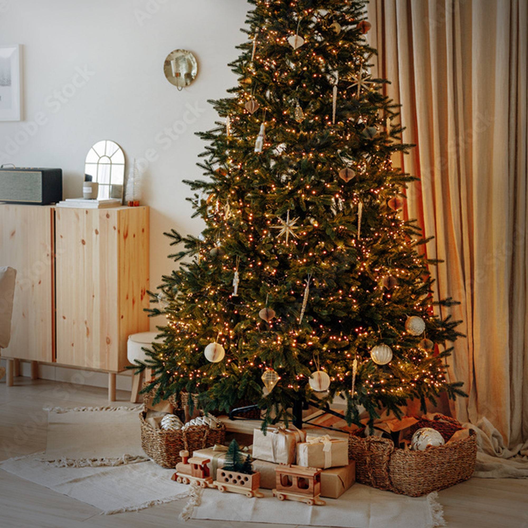 Ecd-Germany - Guirlande lumineuse 800 LED blanc chaud décoration Noël intérieur/extérieur 24 m - Imagen 9