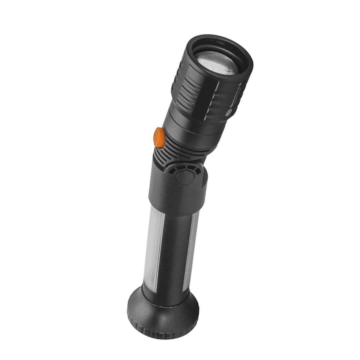 Lampe LED Torche magnétique MULTI DIRECTIONNELLE 3W 90 Lumens Super LED et 120 Lumens LED COB (piles incluses) ASLO - Imagen 2