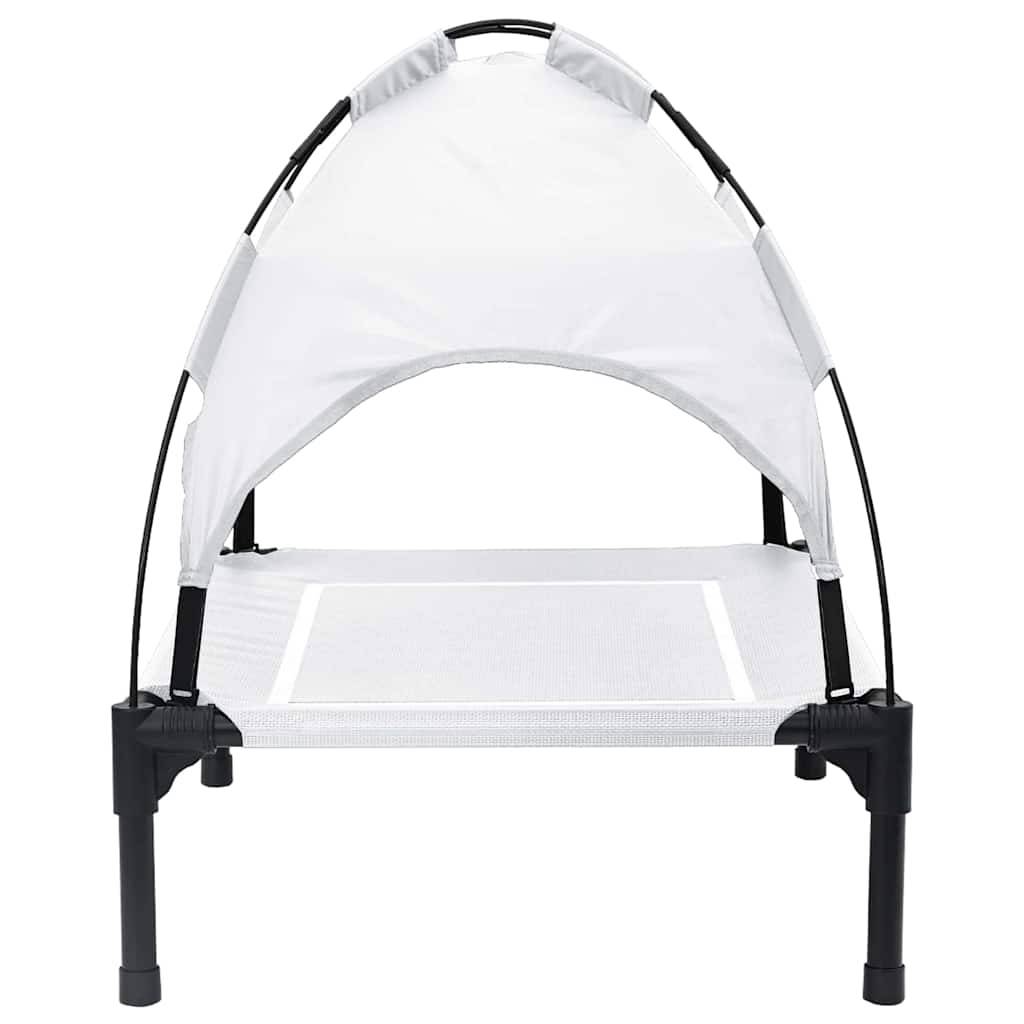 Lit surélevé pour chien en Acier Intérieur & Extérieur Argenté Taille S – ComfortXL Pet Living - Image 5