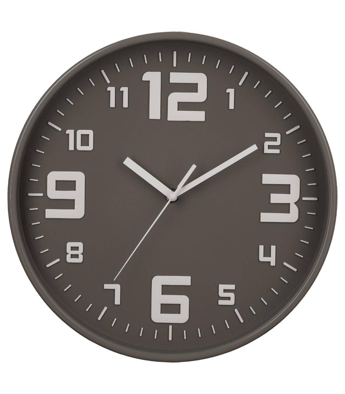 Pendule murale silencieuse Best Gris D 30 cm - Imagen 1