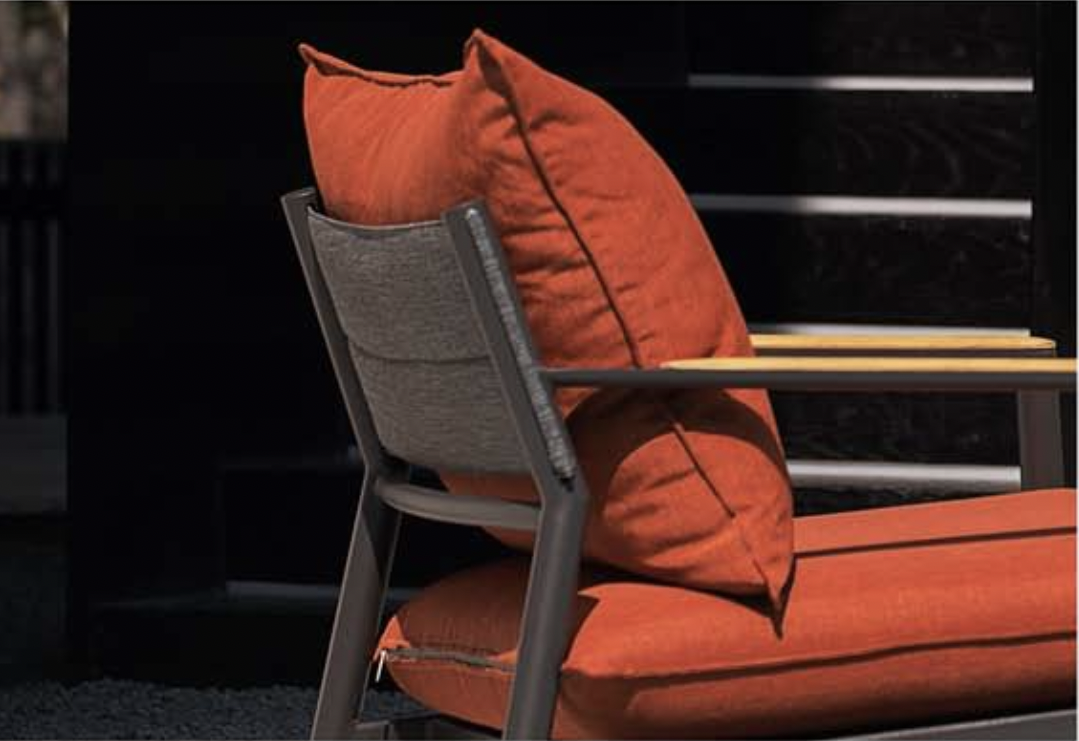 Couleurs du monde - Fauteuil Monti terracotta - Imagen 2