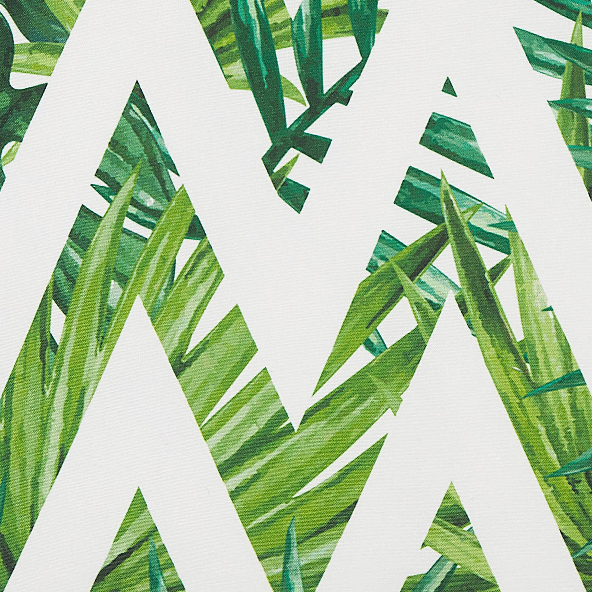 Beliani - Lot de 2 Coussins Décoratifs pour Jardin 45 x 45 cm avec Housses Amovibles en Tissu Blanc et Vert à Motif Zigzag Beliani - Imagen 7