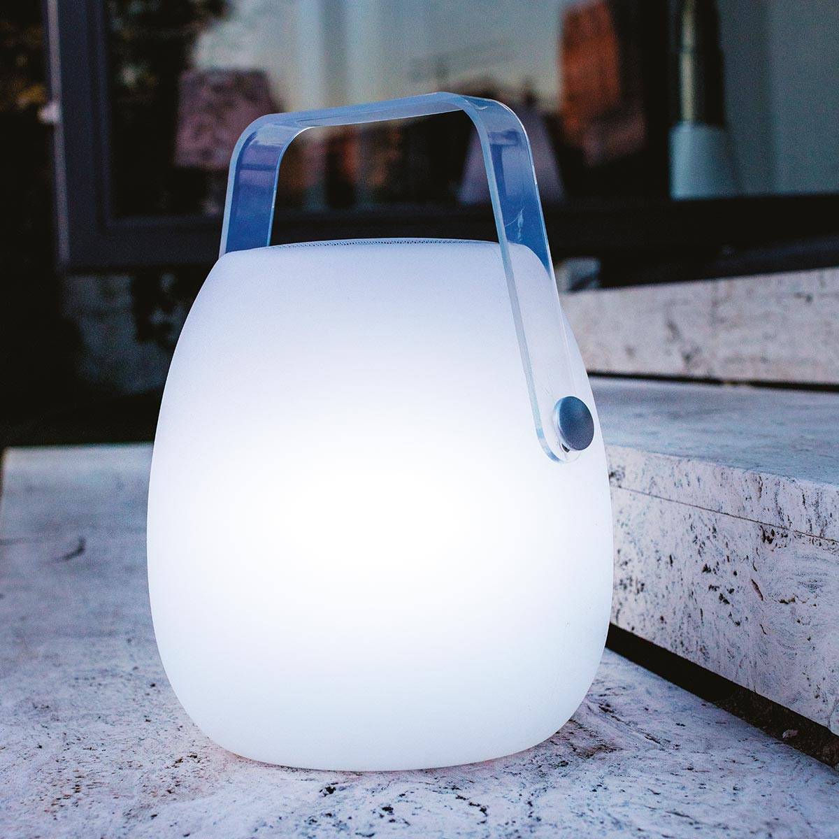 Lumisky - Lampe enceinte bluetooth multicolore SO PLAY H30cm - Imagen 2