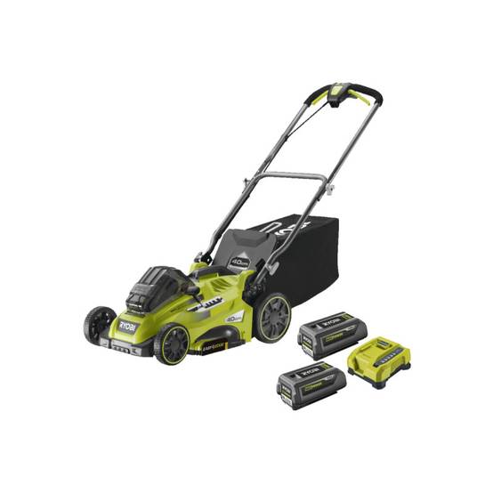 Ryobi - Pack RYOBI Tondeuse 36V RLM36X41H50PG - 2 Batteries 36V LithiumPlus 4.0Ah - 5.0Ah - 1 Chargeur - Image 1