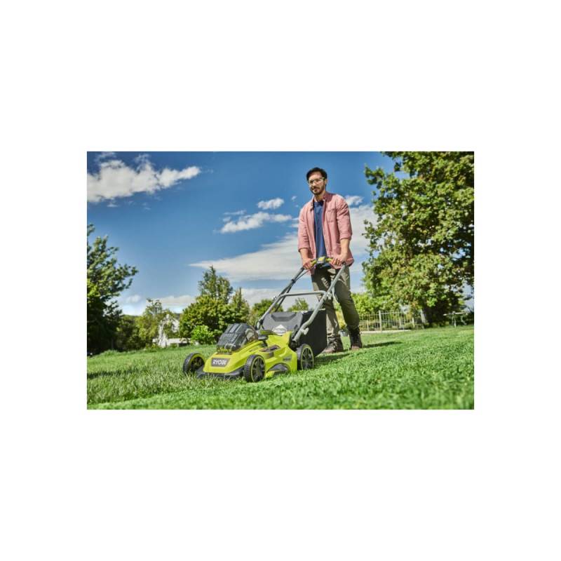 Ryobi - Pack RYOBI Tondeuse 36V RLM36X41H50PG - 2 Batteries 36V LithiumPlus 4.0Ah - 5.0Ah - 1 Chargeur - Image 3