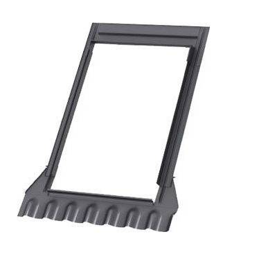 Raccord Gris VELUX 114x140 cm pour tuiles à onde inférieure à 120mm - EDW SK08 0000