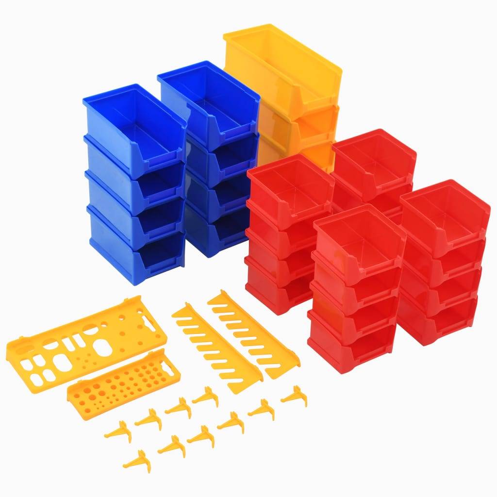 Helloshop26 - Organisateur d'outils de garage mural boîte stockage etagères rangement - Imagen 5