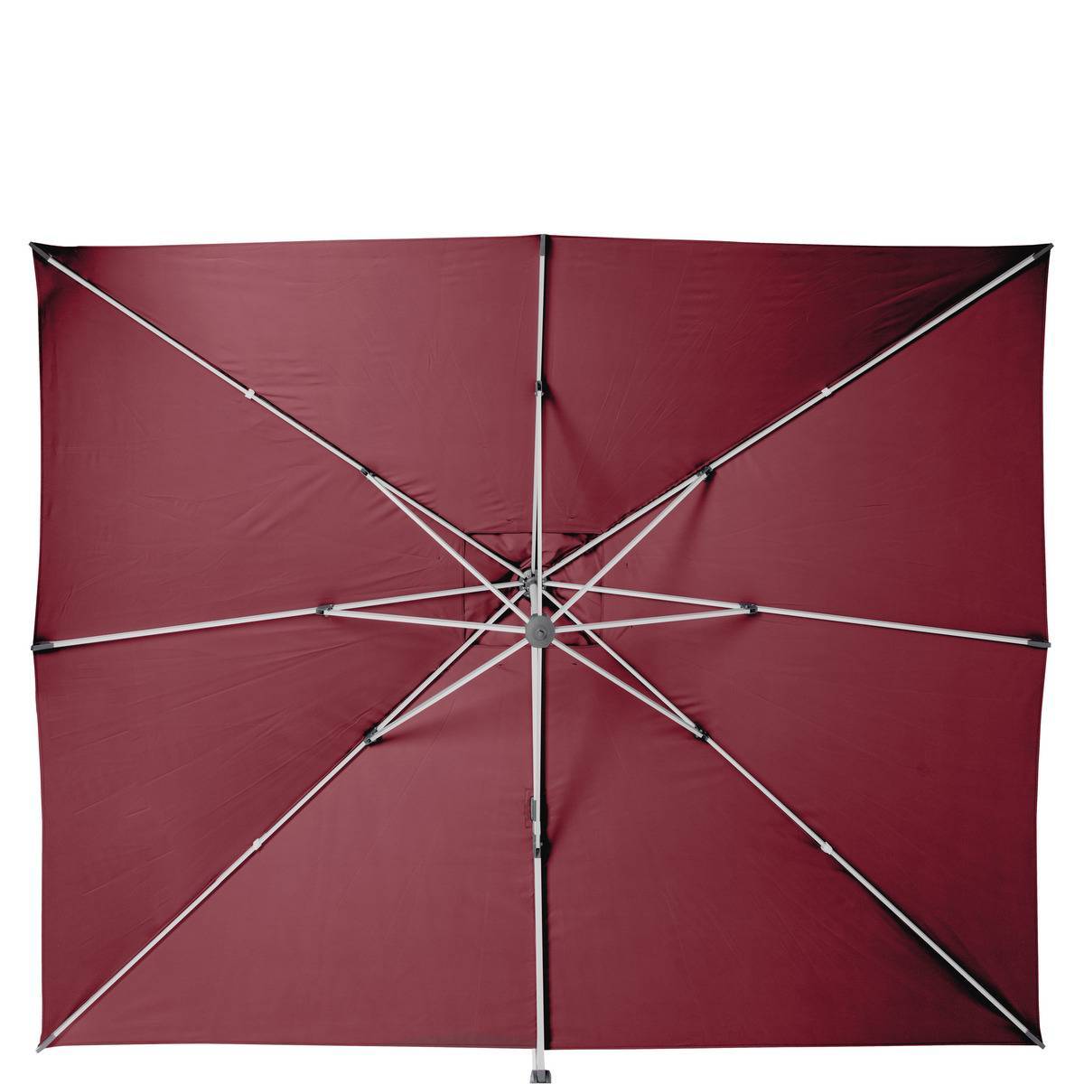 Hesperide - Toile de parasol "Equador" bordeaux 4x3m en polyester Hespéride - Imagen 2