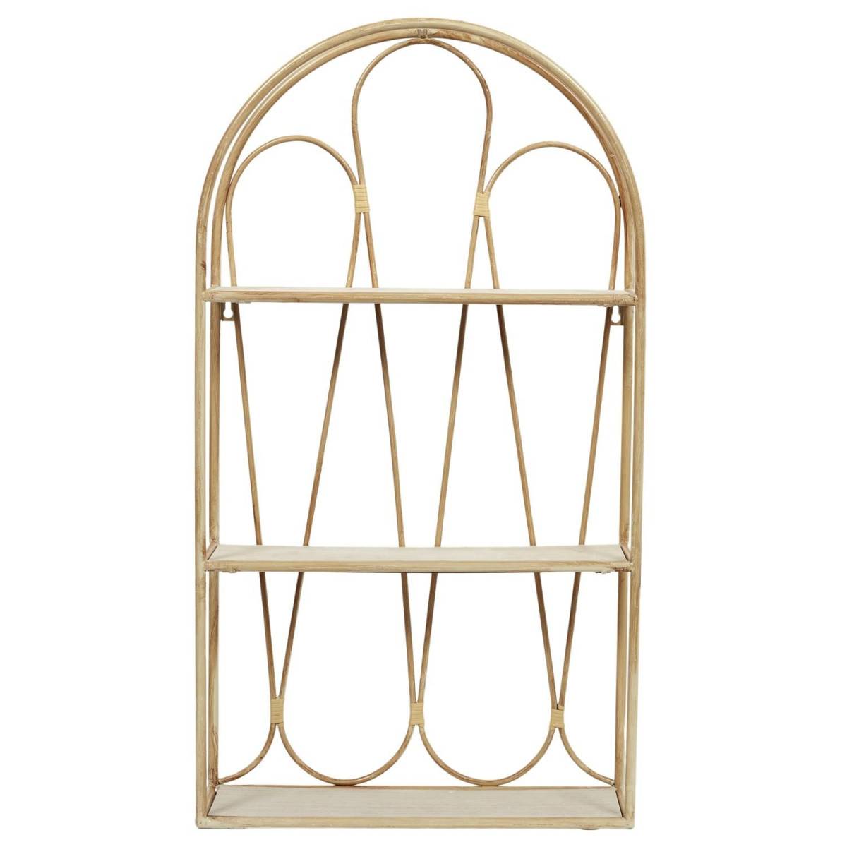 The Home Deco Factory - Étagère Murale Arche "Java" 73cm Naturel - Image 2