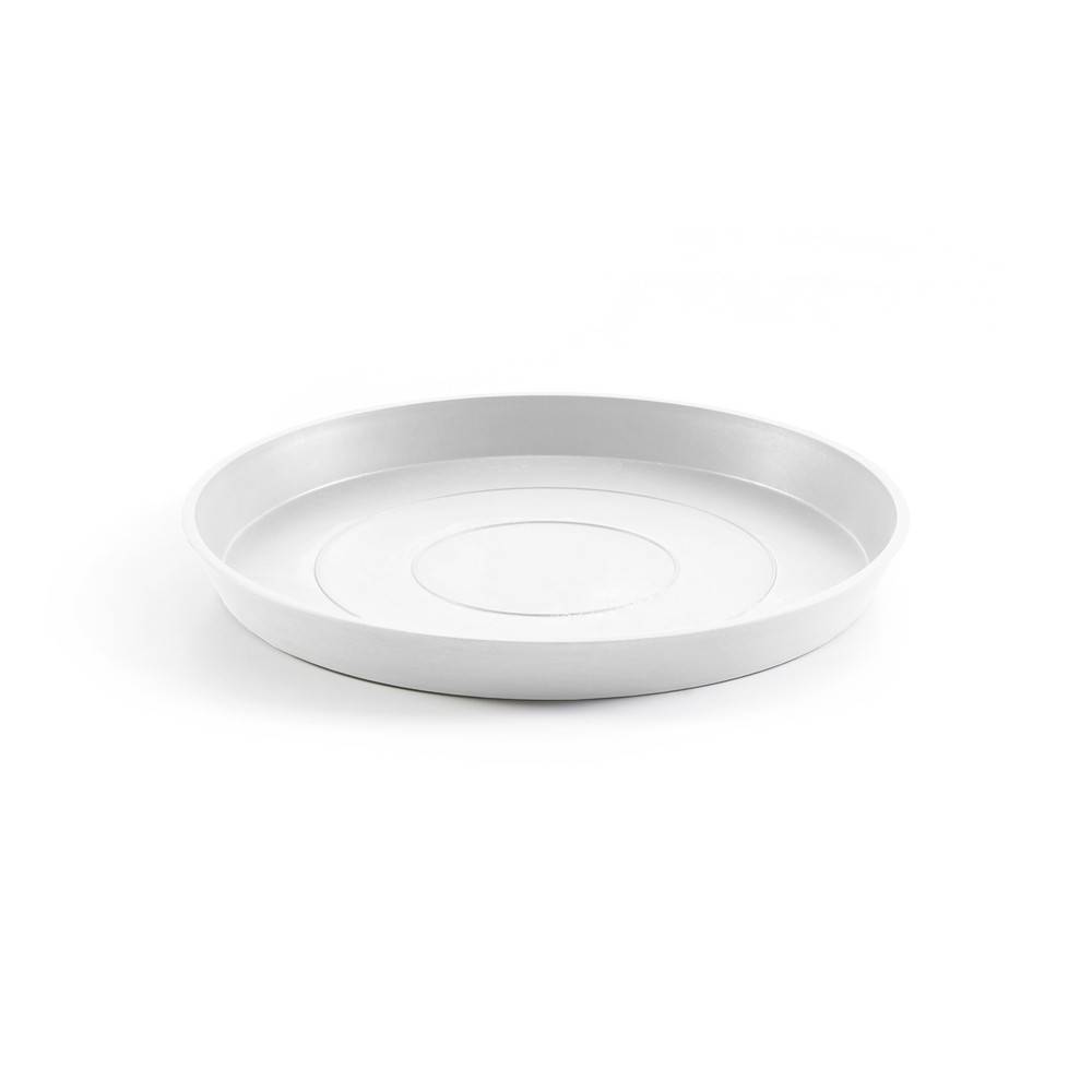 Ecopots - Soucoupe à roulette 60 Pure White ECOPOTS