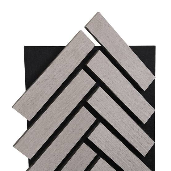Home Deluxe - Panneau acoustique HOME DELUXE VEGA - Chêne gris - 80 x 40 cm - Image 4