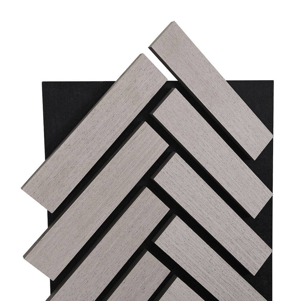 Home Deluxe - Panneau acoustique HOME DELUXE VEGA - Chêne gris - 80 x 40 cm - Image 4