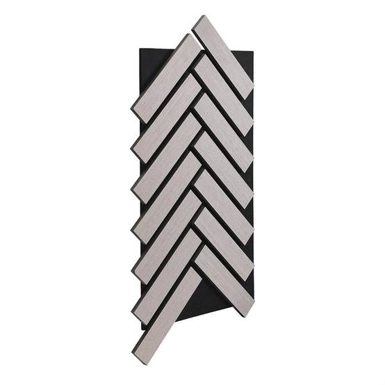 Home Deluxe - Panneau acoustique HOME DELUXE VEGA - Chêne gris - 80 x 40 cm - Image 3
