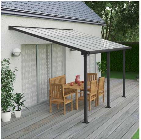 Canopia - Canopia Pergola Olympia 3X4,3 Blanche - Imagen 3