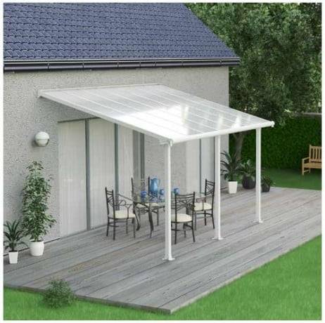 Canopia - Canopia Pergola Olympia 3X4,3 Blanche - Imagen 4