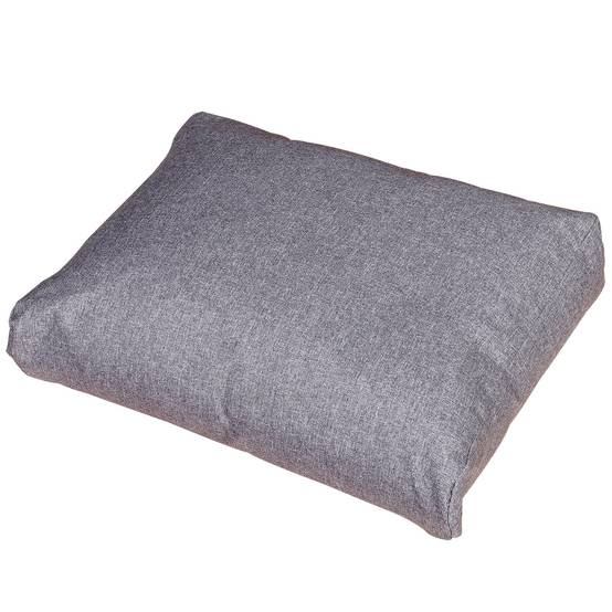 Ensemble de mobilier de jardin 4 pièces, canapé avec coussins et table avec rangement, polyester Gris, 138 x 69 x 63 cm - Image 9