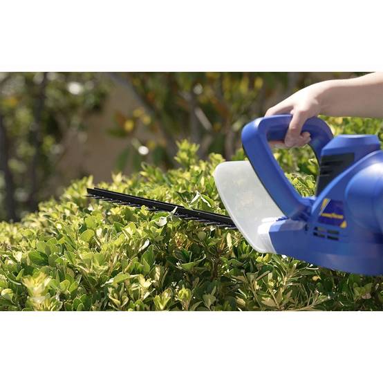 Taille haies 450W Poignée rotative 90° Guide 50 cm Double frein de sécurité GOODYEAR - Imagen 5