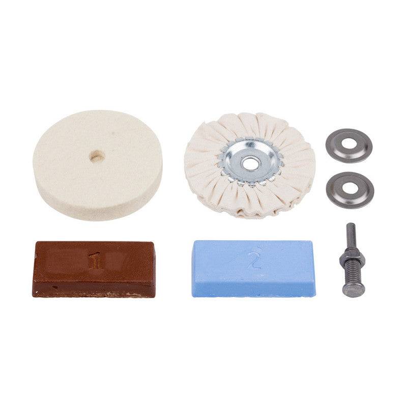 Wolfcraft - Kit de polissage - renov' Chrome - WOLFCRAFT 2178000 Wolfcraft - Imagen 1