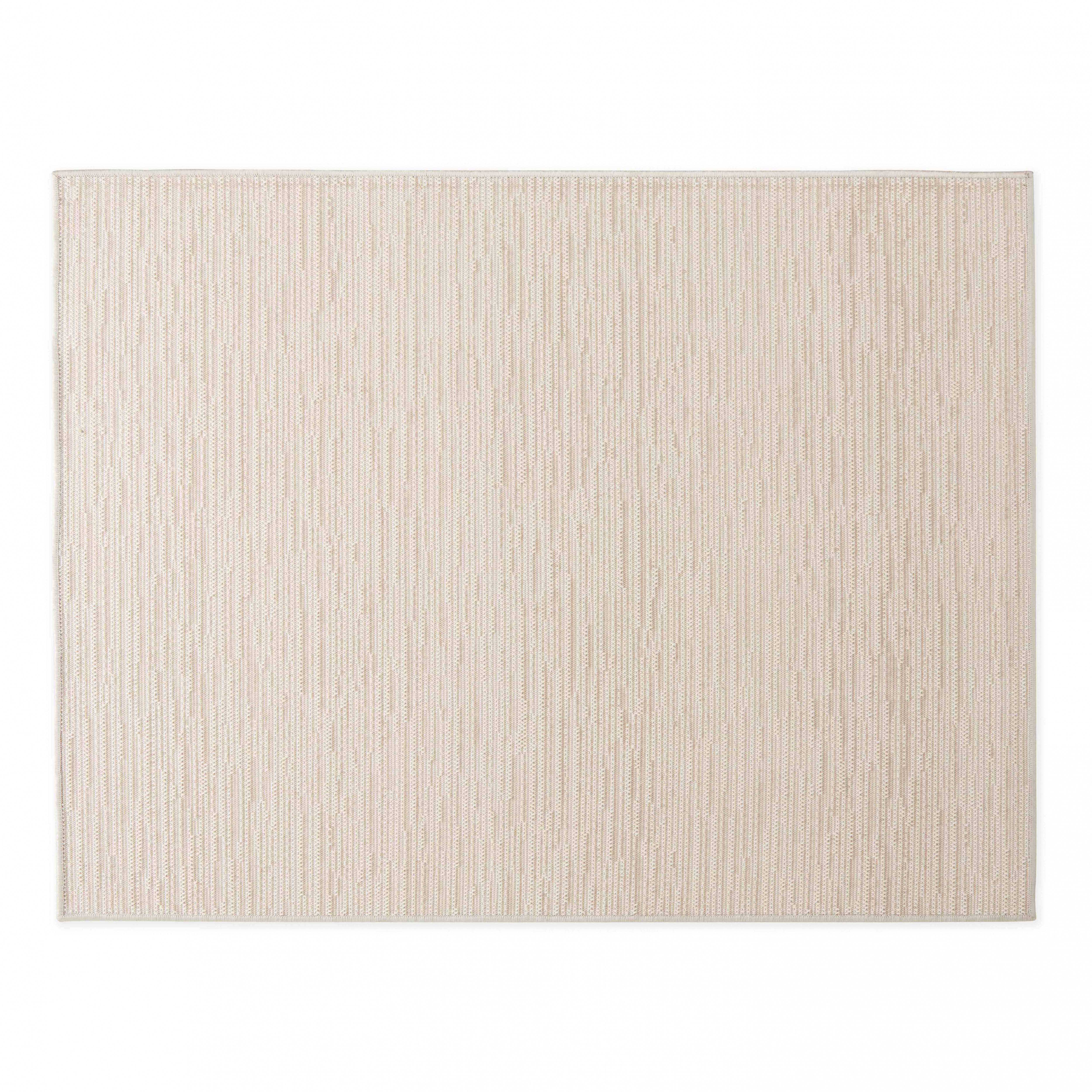 Oviala - Tapis rectangulaire en polypropylène 160x230 cm sable Oda - Oviala - Imagen 2