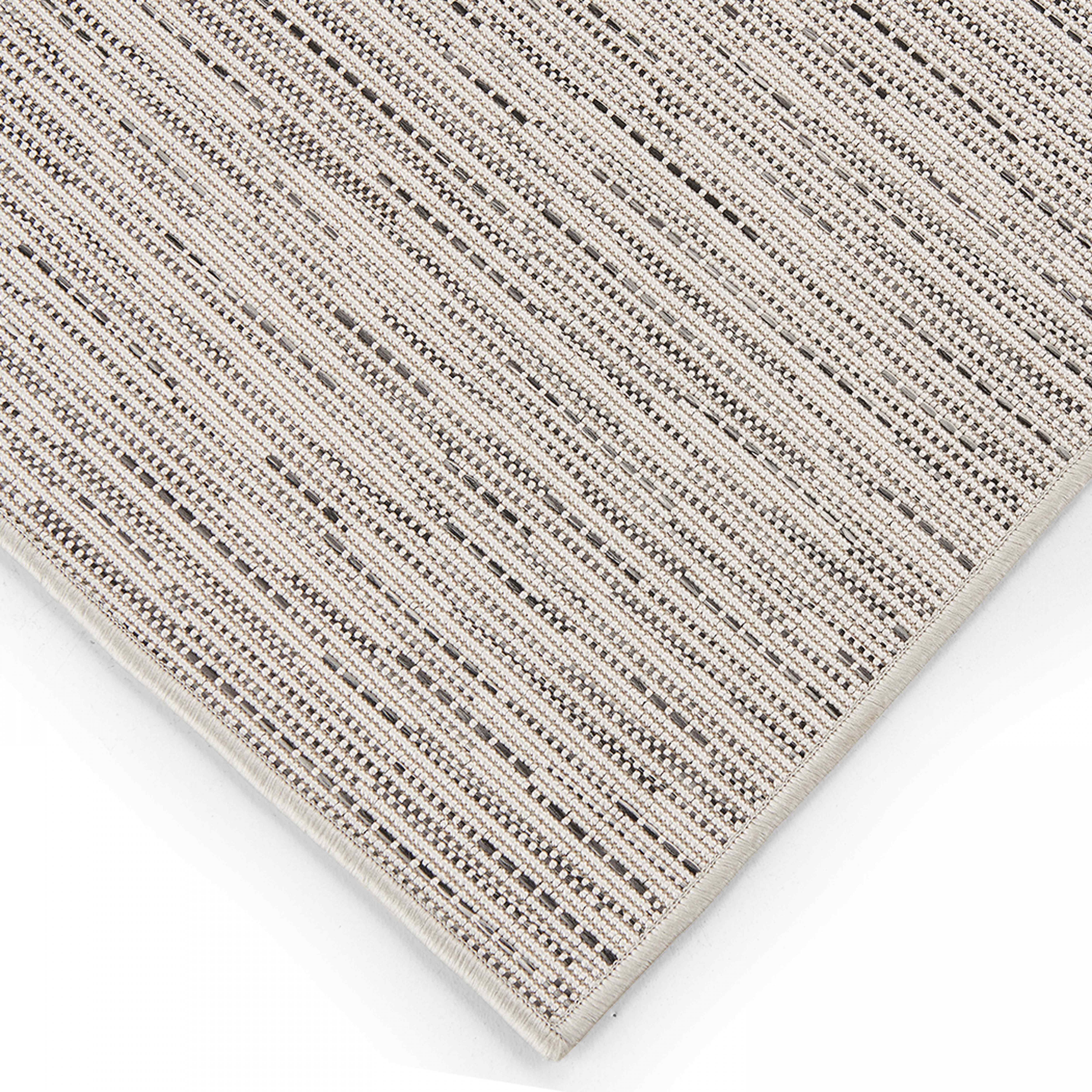 Oviala - Tapis rectangulaire en polypropylène 160x230 cm sable Oda - Oviala - Imagen 4