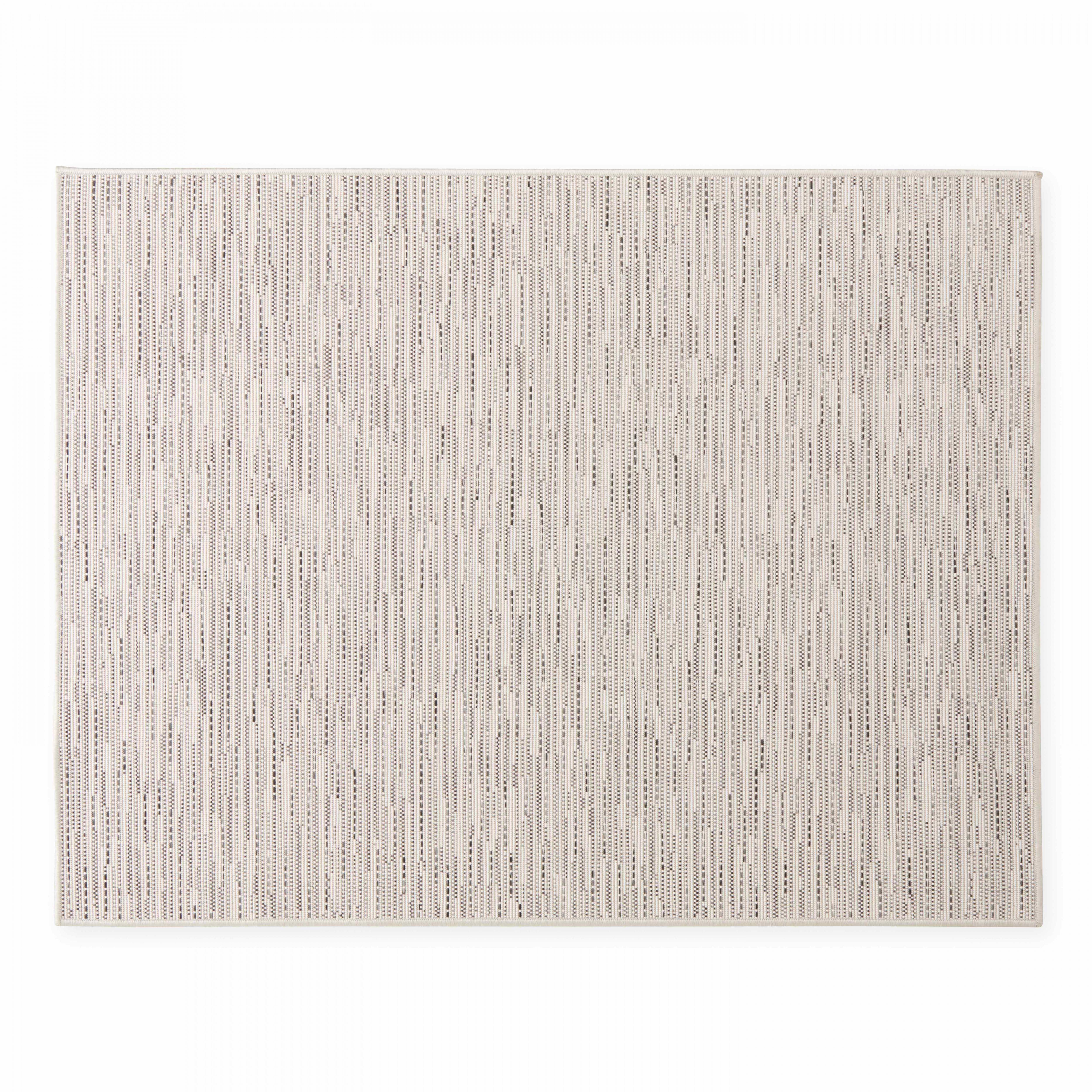 Oviala - Tapis rectangulaire en polypropylène 160x230 cm sable Oda - Oviala - Imagen 1