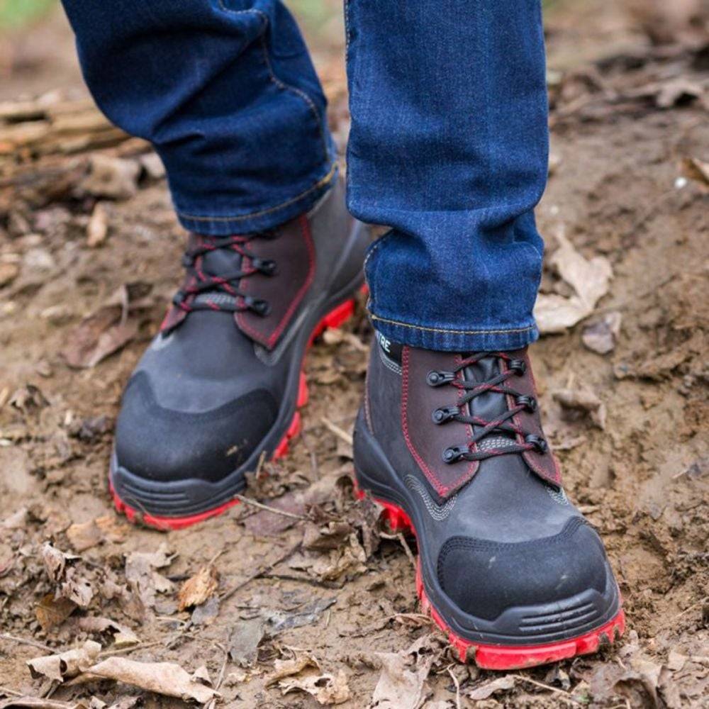 Chaussure De Sécurité Haute Vardaero S3 Semelle  Rouge Pointure 39 - Image 3