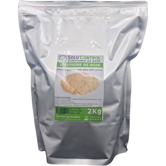 SOLU'CONTROL - Lécithine de Soja sans OGM - Sachet de 2kg - Image 2