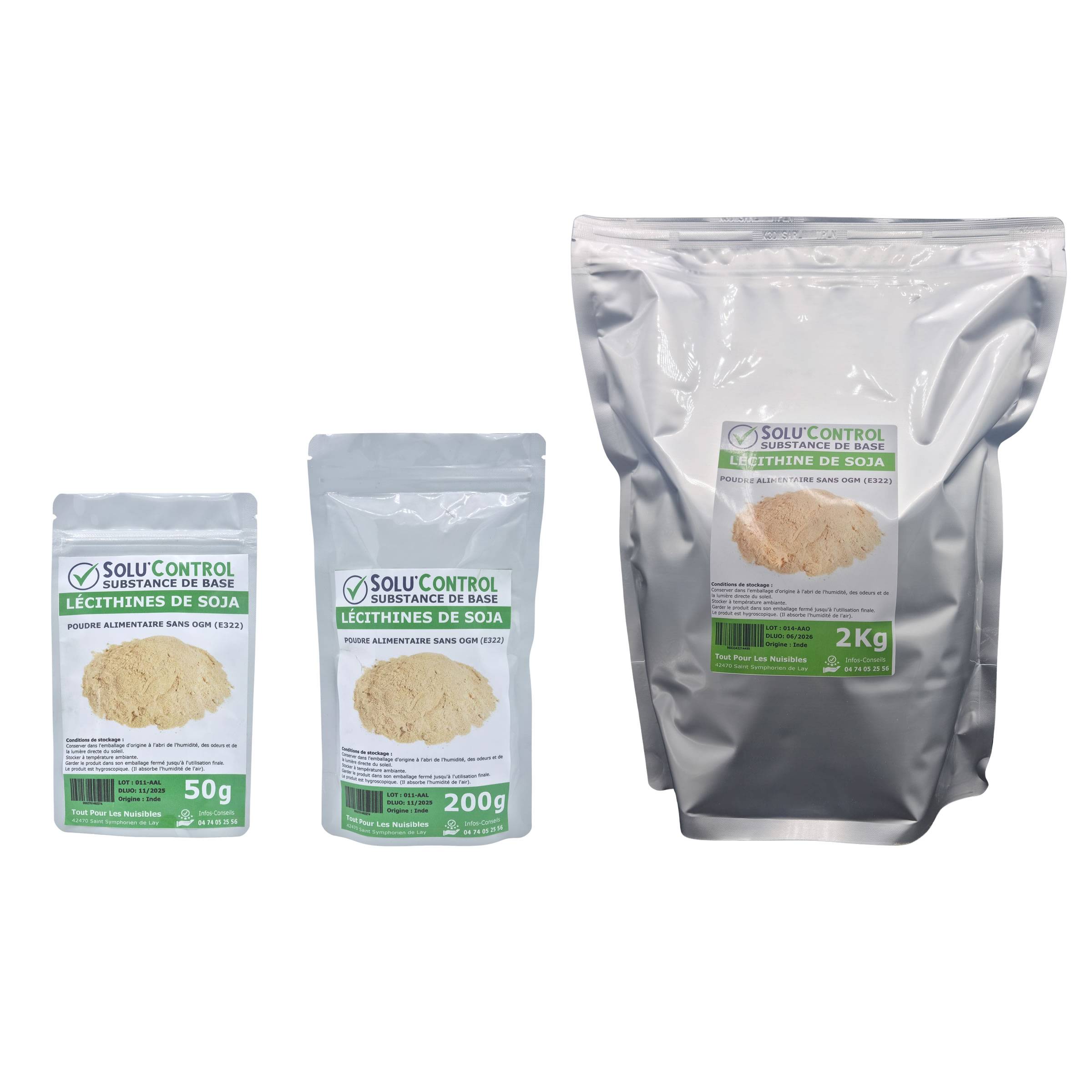 SOLU'CONTROL - Lécithine de Soja sans OGM - Sachet de 2kg - Image 5