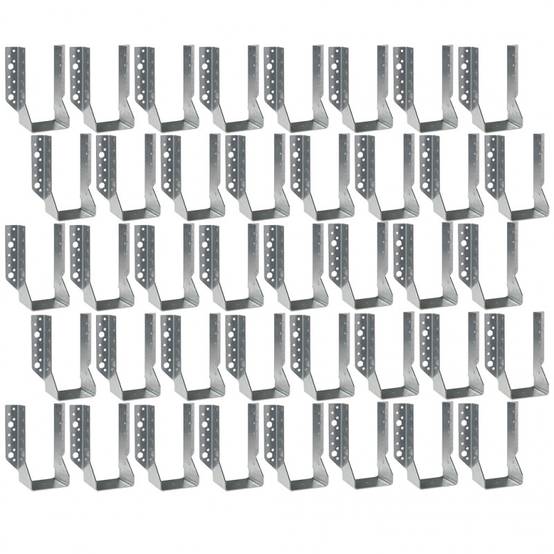 Lot de 40 Sabots solive à ailes extérieures SLE380/76/2 SIMPSON - Image 1