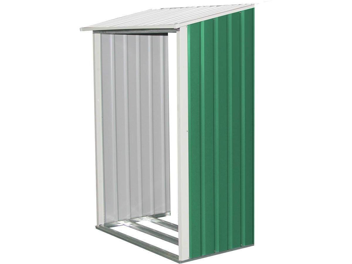 Habitat Et Jardin - Option Abri Bûches Pour Abri De Jardin "rosas" 2.71 M² -habitat Et Jardin