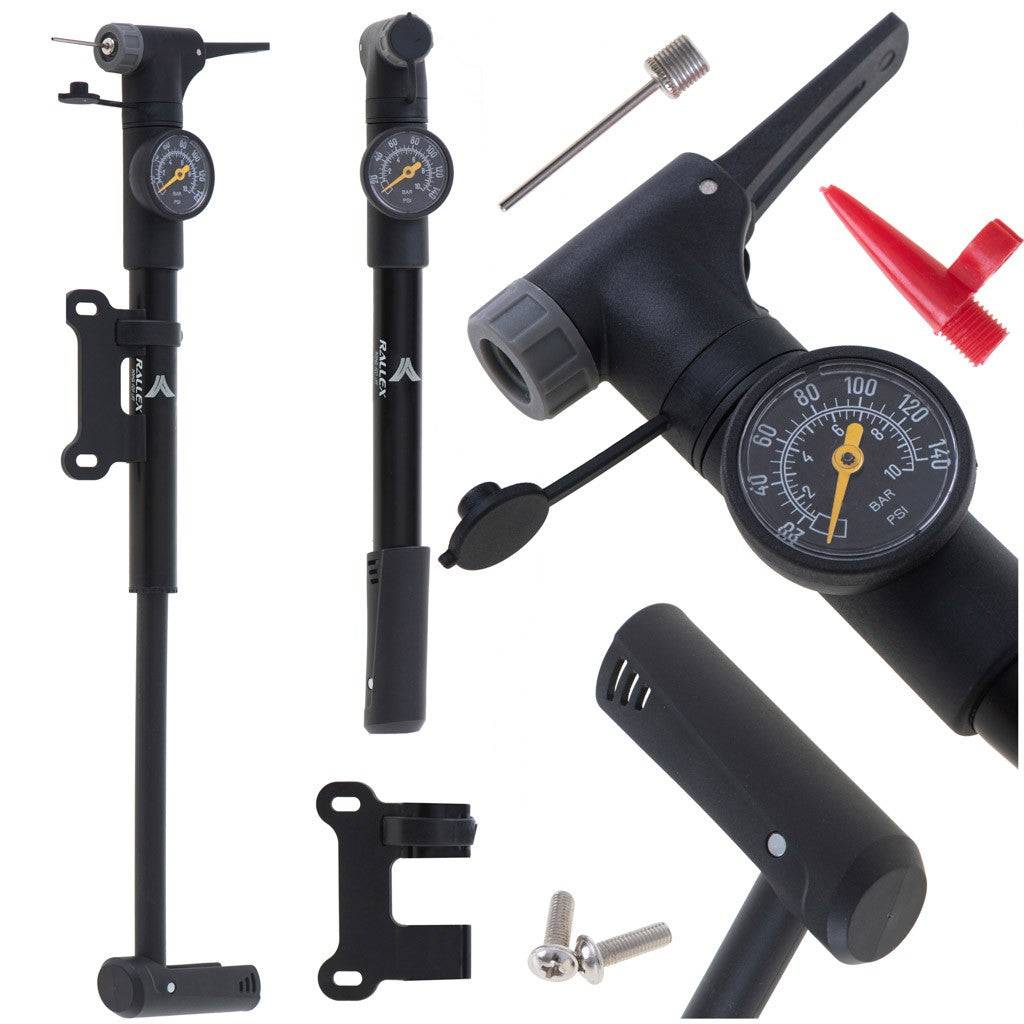 Entrepotbrico - Pompe à vélo avec manomètre - Image 1