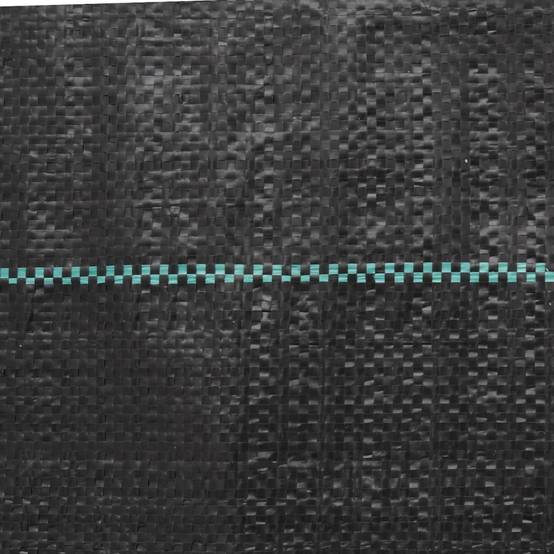 Toile de Paillage 100g/m² Polypropylène pour Jardin et Potager Anti-Herbes 2x100 m Noir - ComfortXL Outdoor Living - Image 5