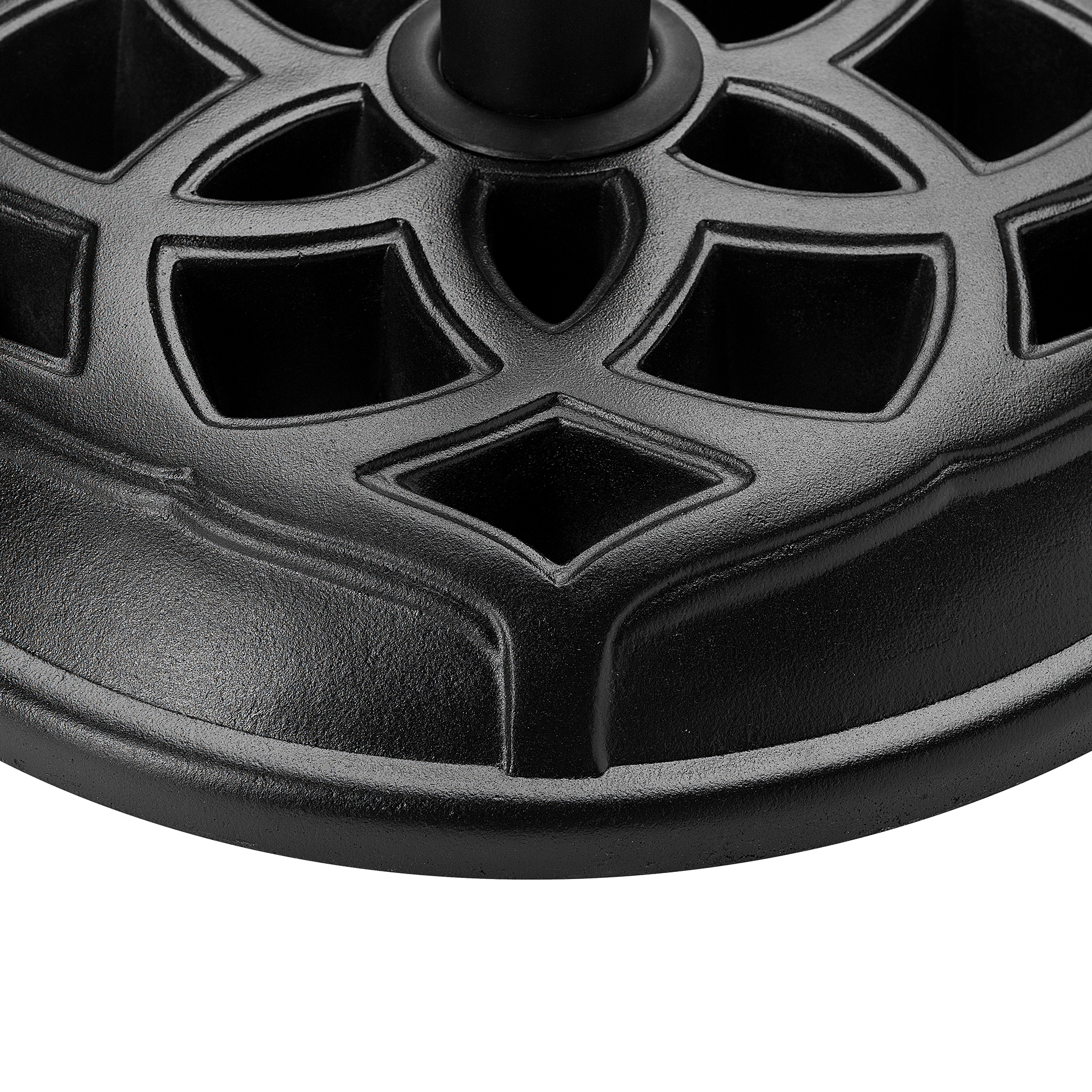 Beliani - Accessoires de parasol Béton Noir CETO - Beliani - Imagen 6