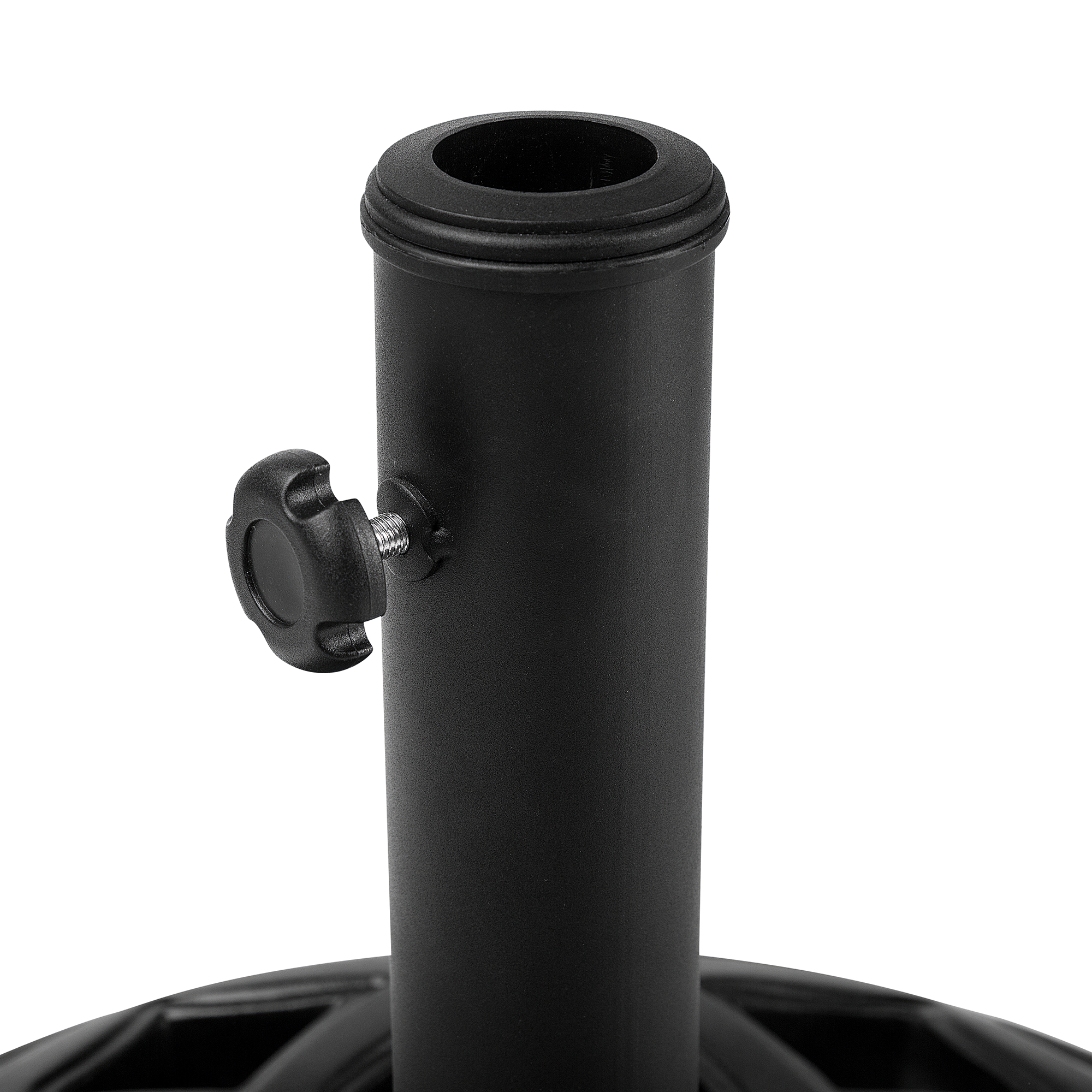 Beliani - Accessoires de parasol Béton Noir CETO - Beliani - Imagen 5