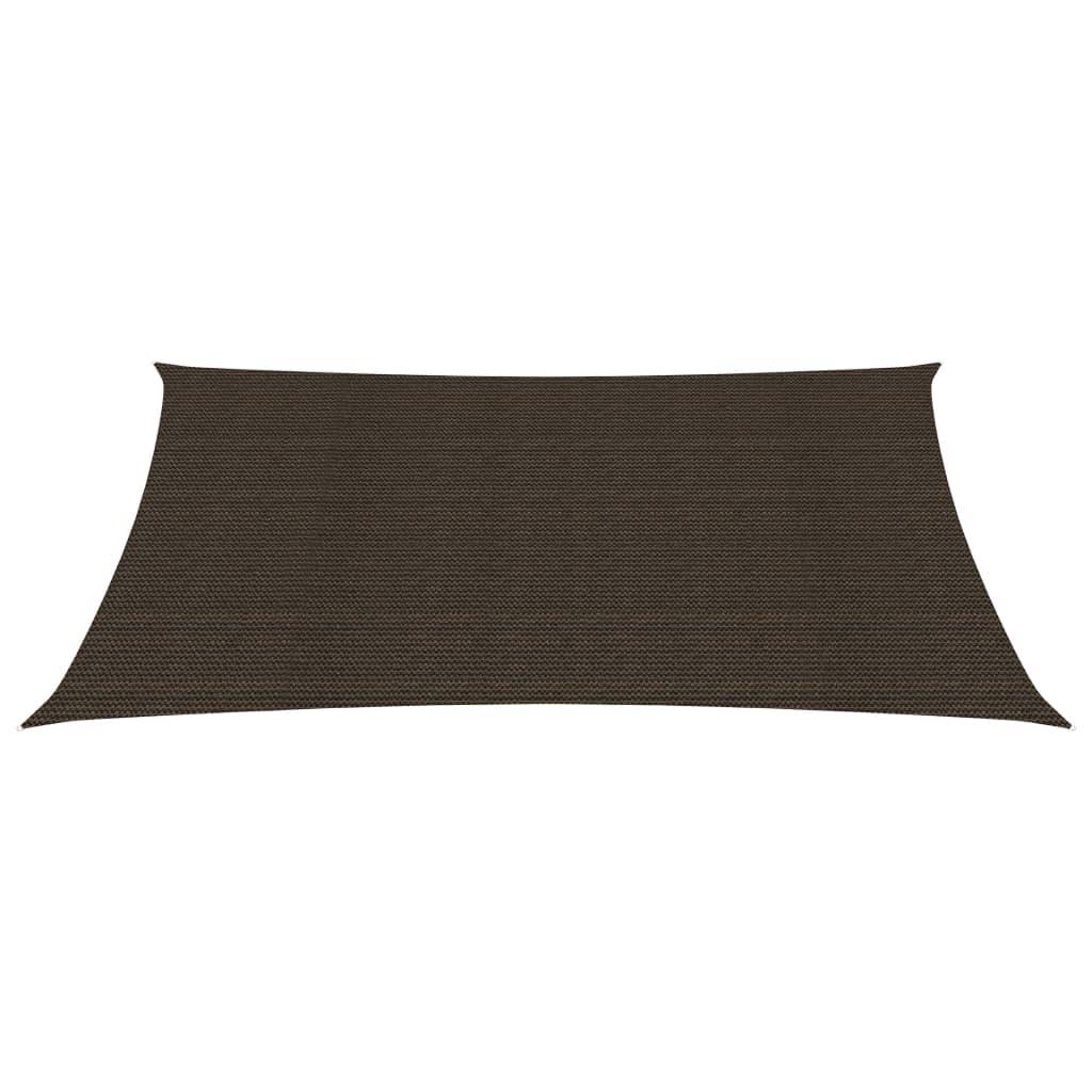 Helloshop26 - Voile d'ombrage 160 g/m² marron 3 x 4,5 m PEHD - Imagen 2