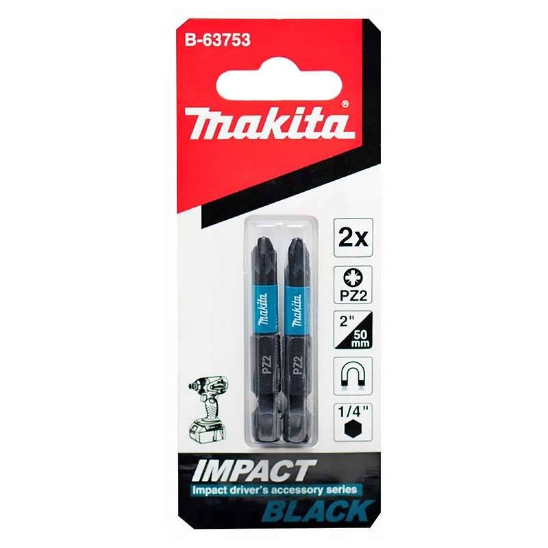 Makita - Embout de vissage tête Hexagonal PZ2 MAKITA B-63753 Makita - Imagen 2