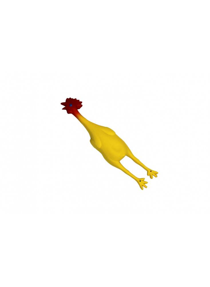 Jouet poulet latex MUTICOLORE - Mon Ami Luki
