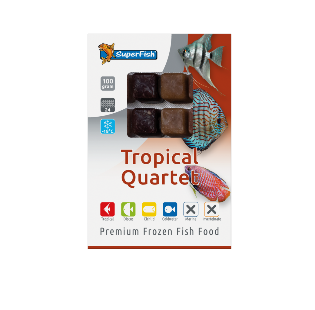 Superfish - Superfish Tropical Quartet 100 g - SUPERFISH
