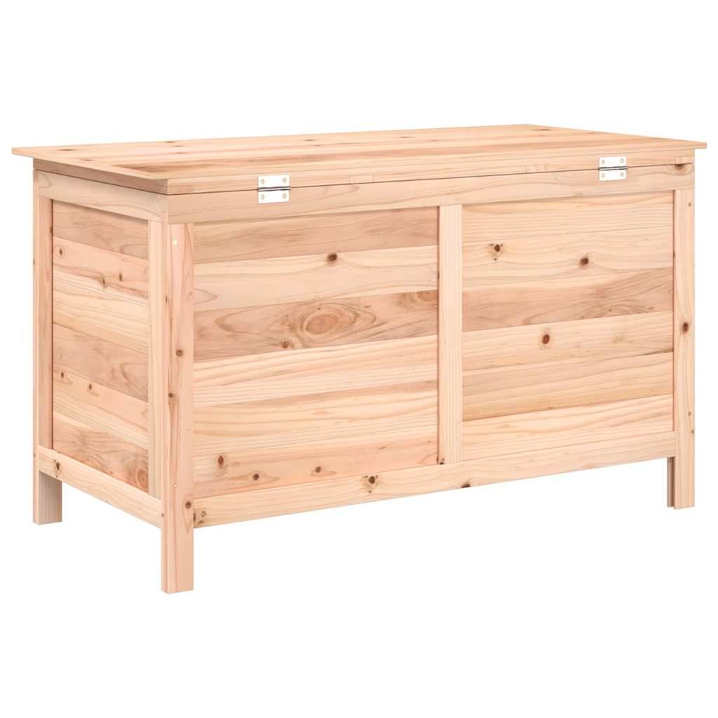 Boîte à Coussins d'Extérieur Bois de Sapin Massif Robuste pour Jardin Brun 120L 99x50x56.5 cm – ComfortXL Outdoor Living - Image 6