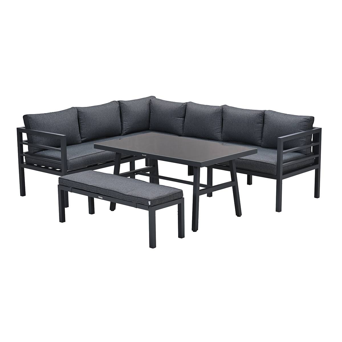 Bleco salon de jardin table haute - 7 place - Image 1