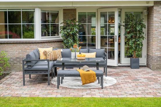 Bleco salon de jardin table haute - 7 place - Image 6
