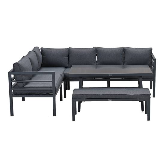 Bleco salon de jardin table haute - 7 place - Image 2