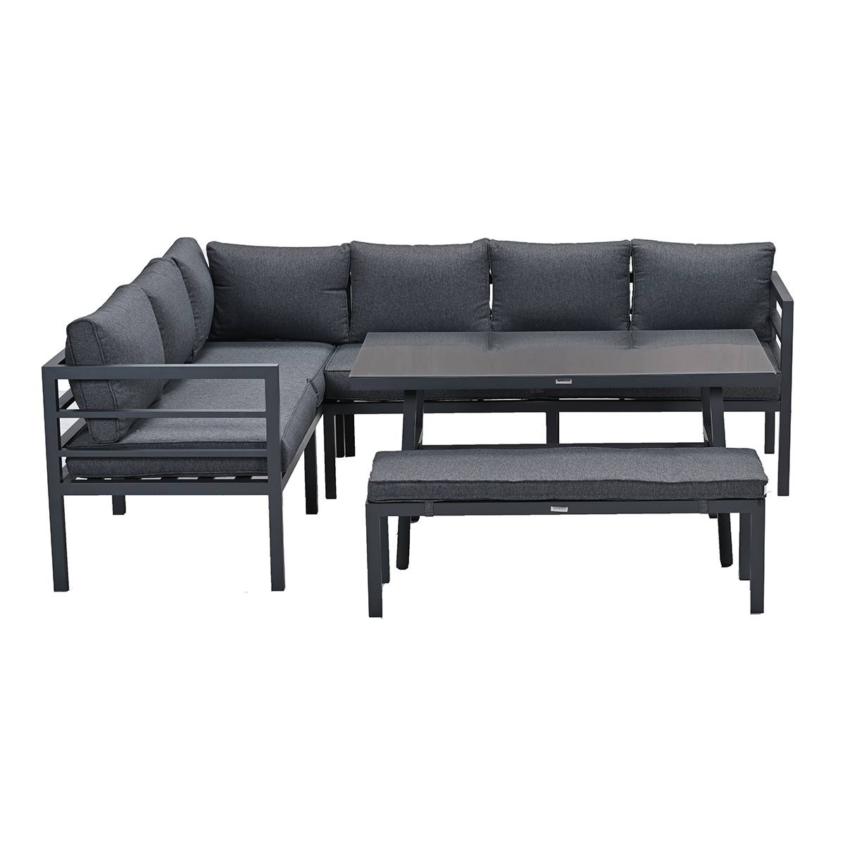 Bleco salon de jardin table haute - 7 place - Image 2