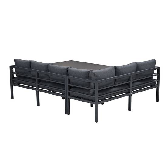 Bleco salon de jardin table haute - 7 place - Image 3