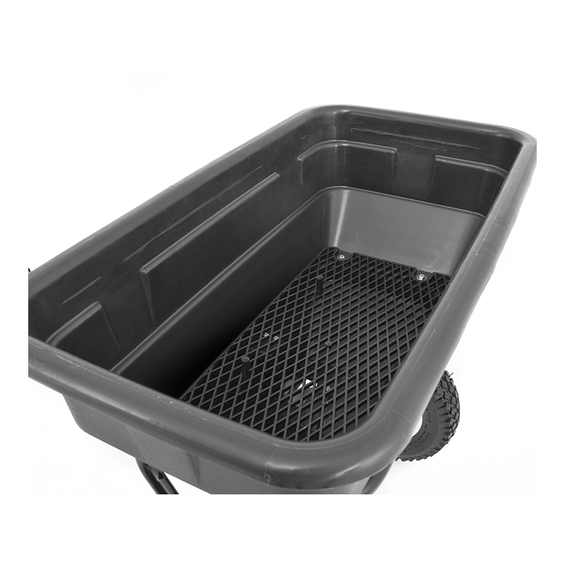Hecht 260 Epandeur universel et remorque de Haute Qualité 60 l Largeur 46-48 cm Dosage exact - Image 3
