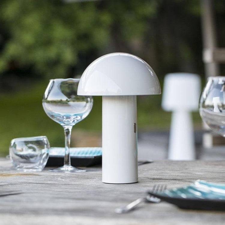 Lumisky - Lampe de table sans fil TOD Blanc H28cm - Imagen 10