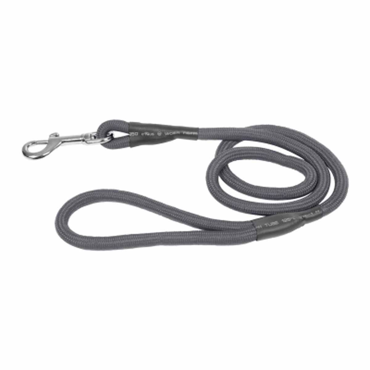 Paris Prix - Laisse Chien Ronde "Essentiel" 100cm Anthracite