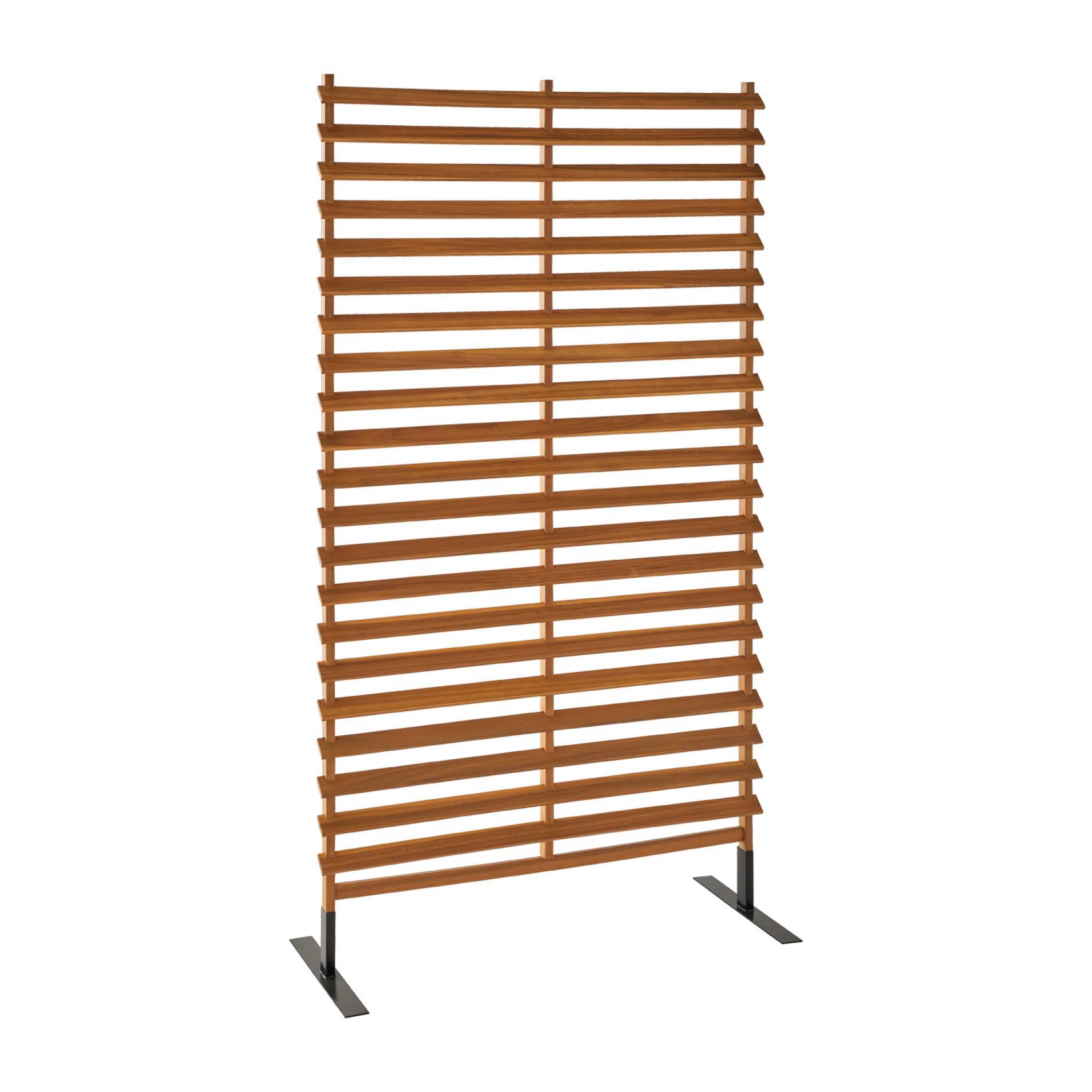 Paravent extérieur en bois. 100cm. acacia. intérieur. extérieur | sweeek - Image 2