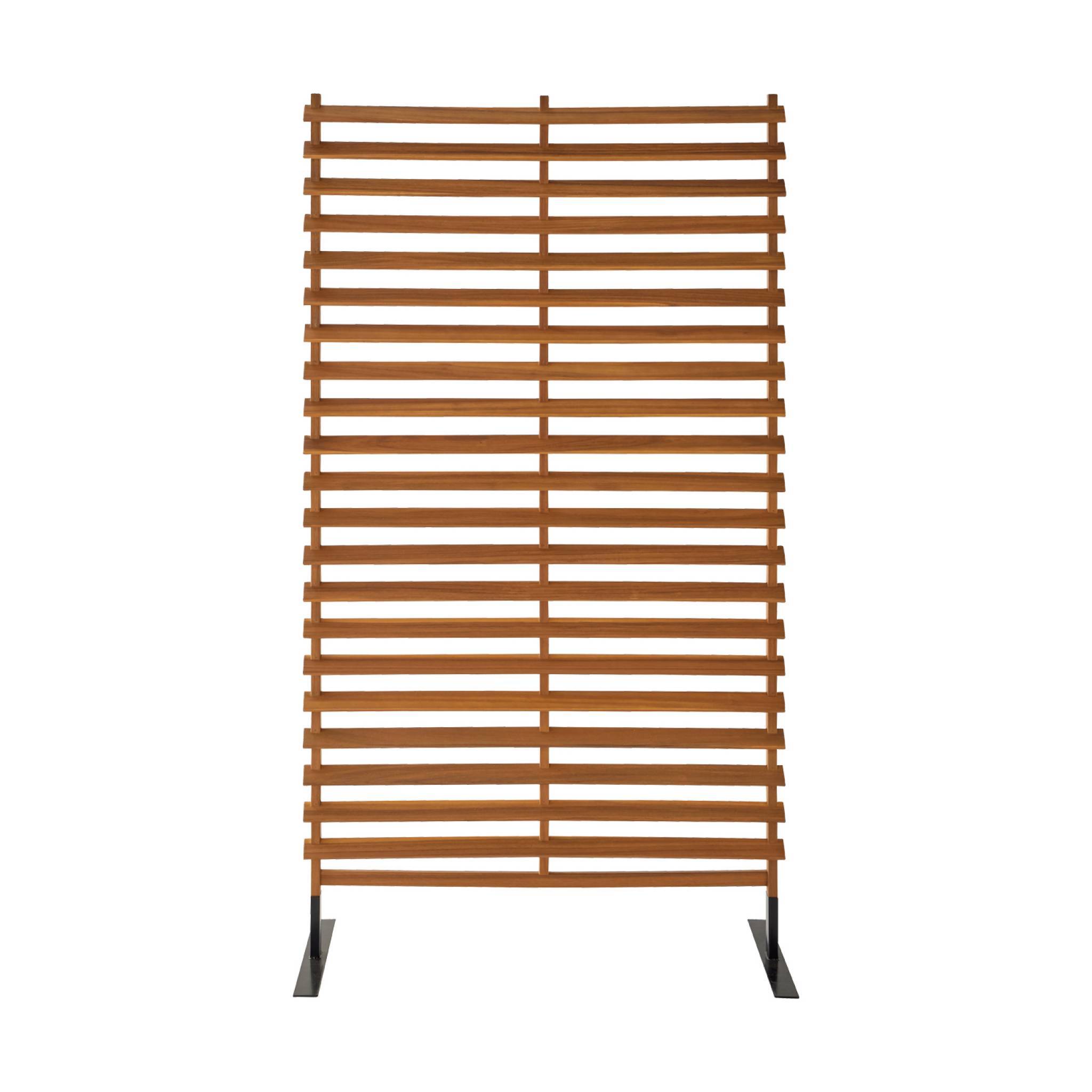 Paravent extérieur en bois. 100cm. acacia. intérieur. extérieur | sweeek - Image 4
