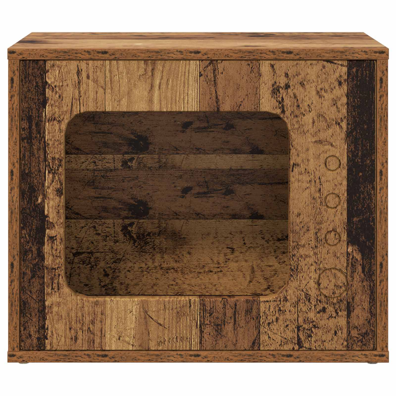 Chatiere bois marron  51 x 30 x 42,5 cm  - Prolenta premium p333.0 - Image 5